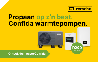 Remeha Confida: propaan op z’n best in een complete warmtepompfamilie